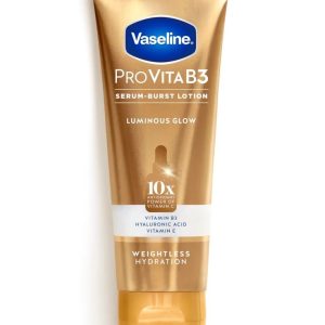 Vaseline Pro Vita B3 Serum Burst Lotion Luminous Glow 7_5 Oz Full Size Vitamin E (1)