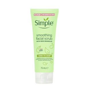 Simple Kind To Skin Smoothing Facial Scrub 75ml _ Skin Care